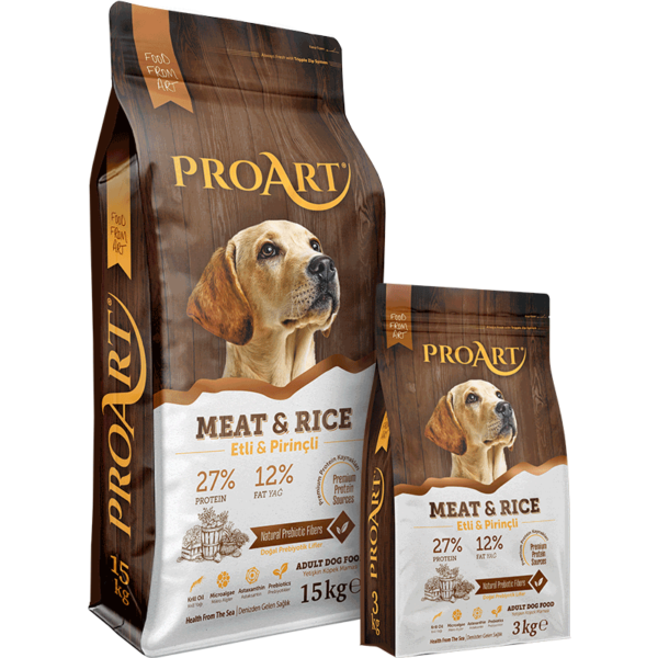 Etli ve Pirinçli Köpek Maması ProArt®